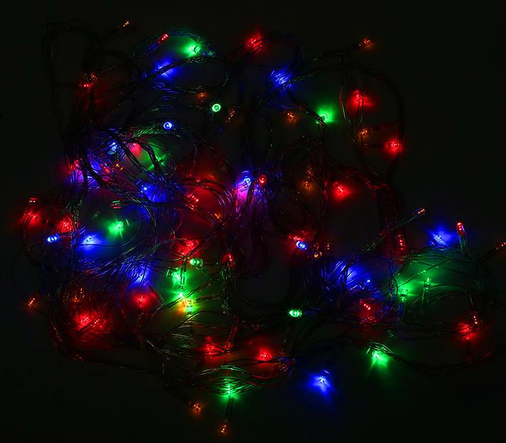 Luci di Natale 240 LED 11,56m Multicolor da Interno-4