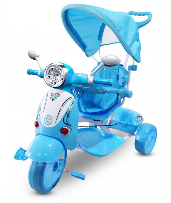 Triciclo Passeggino per Bambini Azzurro sconto