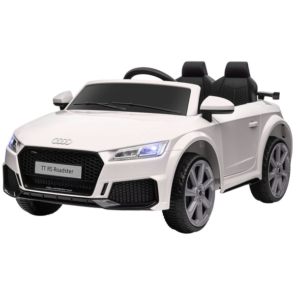 acquista Macchina Elettrica per Bambini 12V con Licenza Audi TT Bianco