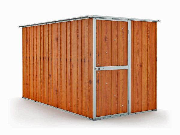 Casetta Box da Giardino in Lamiera di Acciaio Porta Utensili 175x307x182 cm Enaudi Legno acquista