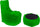 Poltrona Pouf e Tavolino in Acrilico Pomodone Verde