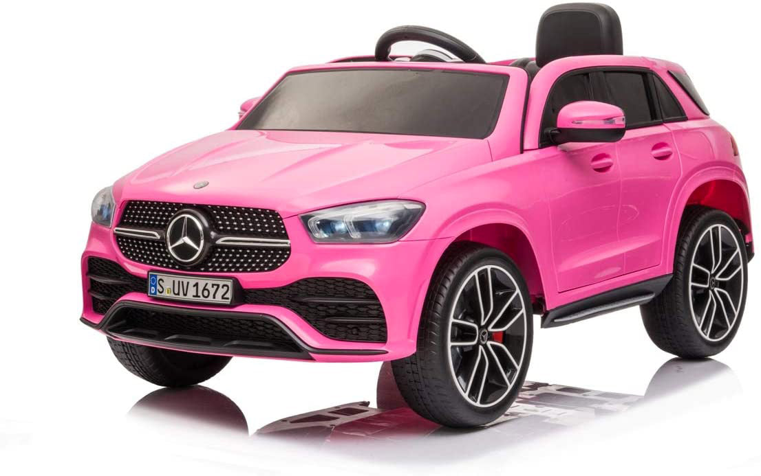 HOMCOM Macchina per Bambini 3-5 Anni Mercedes e Telecomando Nera