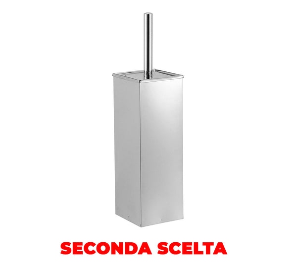 Porta Scopino 27x10x10 cm in Acciaio Inox Seconda Scelta online
