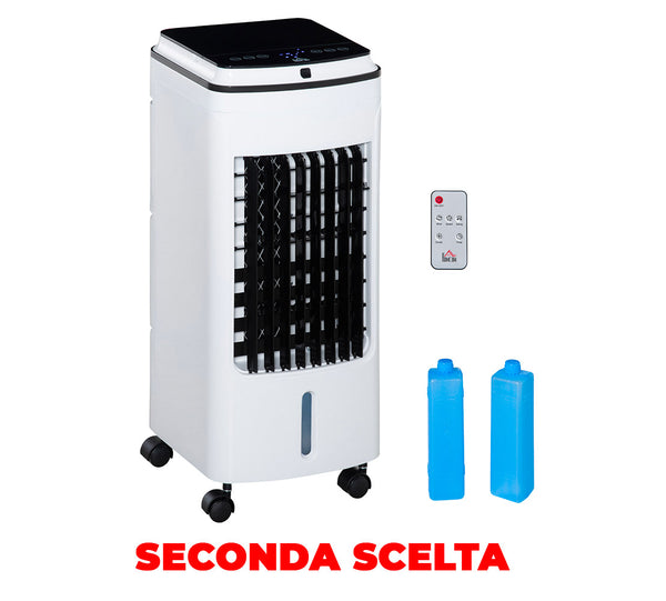 online Raffrescatore Ventilatore Evaporativo 4 Litri 75W con Telecomando Bianco Seconda Scelta
