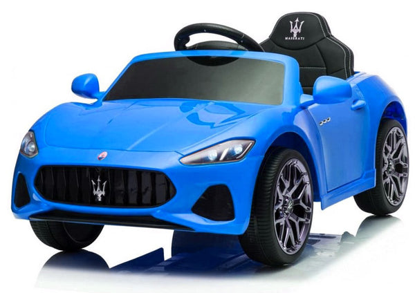 Macchina Elettrica per Bambini 12V con Licenza Maserati GranCabrio S502 Blu sconto