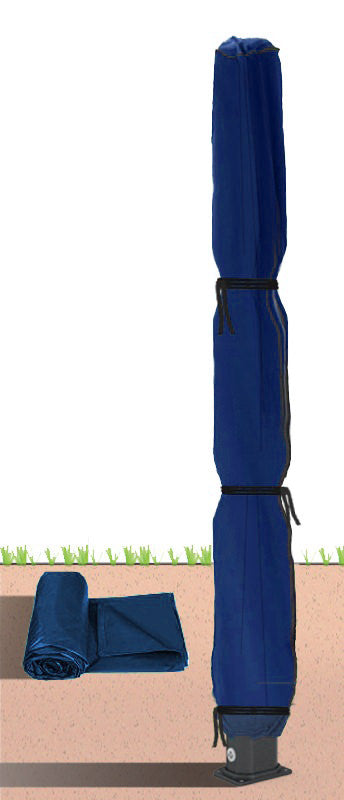 online Fodera Protettiva per Docce da Giardino H230 cm in PVC Blu