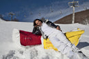 Cuscinone Slitta per Neve 160x110 cm in Acrilico Pomodone Scivolone Grigio Chiaro-6