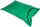 Cuscinone Slitta per Neve 160x110 cm in Acrilico Pomodone Scivolone Verde