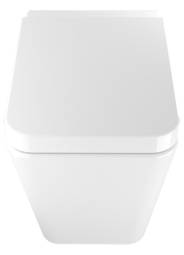 WC a Terra Filo Muro in Ceramica 36x54,5x41,5 cm Street Bonussi Bianco Lucido prezzo