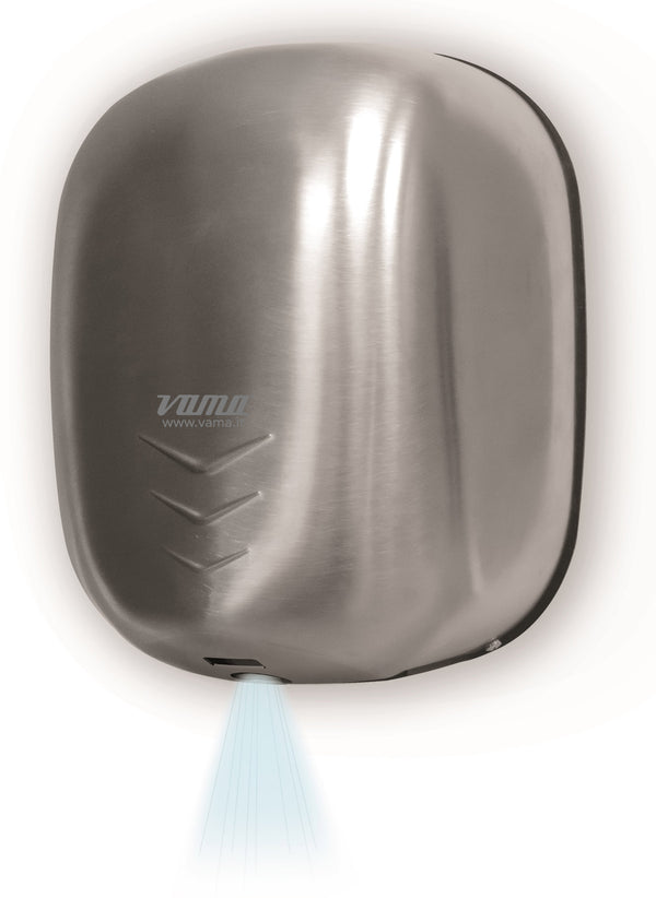 Asciugamani Elettrico con Fotocellula 1100W Vama Stream Dry UV SF Acciaio Inox Satinato acquista
