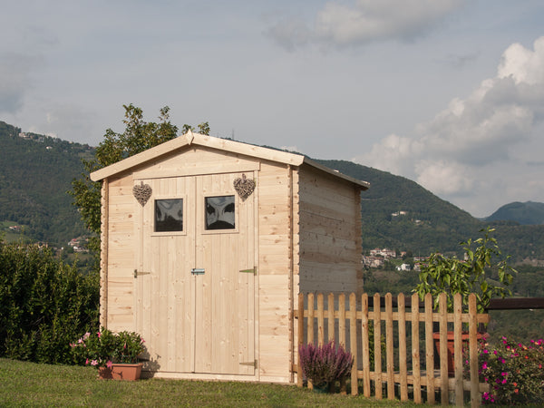 prezzo Casetta Box da Giardino Porta Utensili 200x200 cm in Legno Giulia