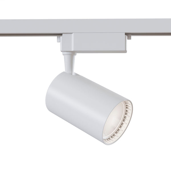 prezzo Faretto a LED per Sistema Illuminazione Binario 30W 3000K in Alluminio Vuoro  Bianco