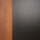 Lavagna con Cornice in Legno 80x120 cm in Legno Dark Wood-4
