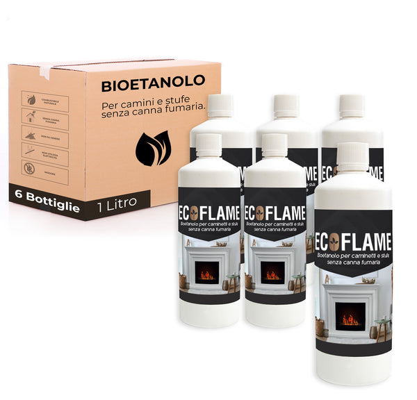 acquista Bioetanolo 6 Litri Combustibile Ecologico per Camini Caminetti Biocamini