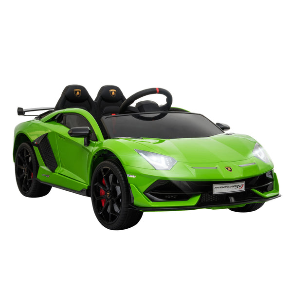 prezzo Macchina Elettrica per Bambini 12V con Licenza Lamborghini Aventador Verde