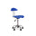 Sedia da Ufficio Operativa 34x42,5xH83/93 cm in Polipropilene Titti Blu