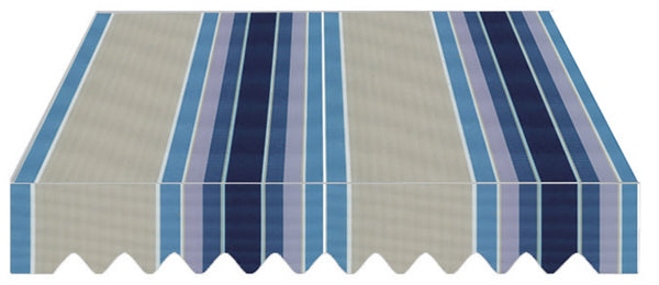 Tenda da Sole a Caduta 2x2,5m Tessuto in Poliestere Disegno P4032 prezzo