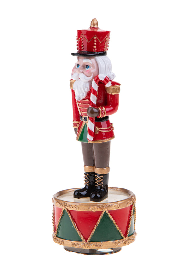 acquista Carillon Soldato Schiaccianoci di Natale 22 cm