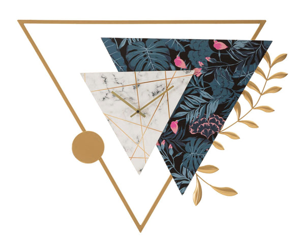 Orologio da Muro Triangle 75x4,5x59 cm in Ferro prezzo