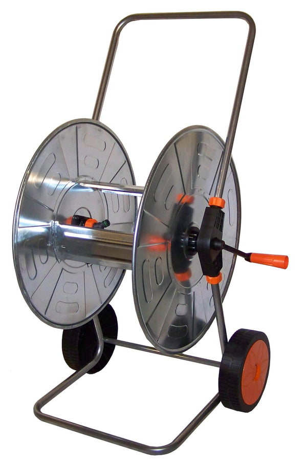 Carrello Avvolgitubo Manuale 110 mt in Acciaio Agrati Silver online