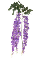 Set 3 Rami Artificiali Glicine Lungo composto da 3 fiori H 150 cm