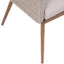 Poltrona da Giardino in Polyrattan Naturale Tirreno