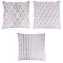 Set 3 Cuscini Decorativi 45x45 cm in Poliestere VdE Tivoli 1996 Charleston 