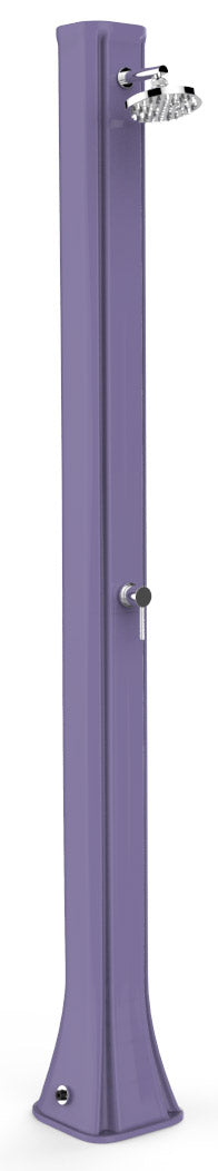 Doccia Solare da Giardino 40L Miscelatore Arkema Big Happy Five Viola
