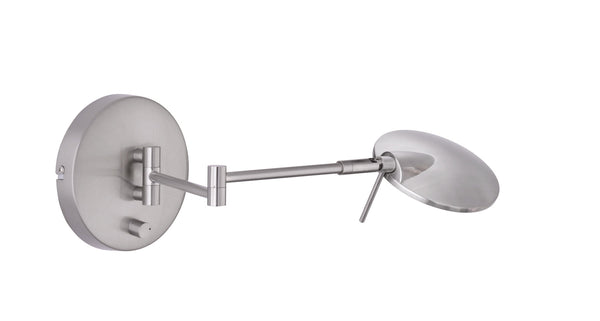Applique da Interno a LED in Metallo Nickel Opaco sconto
