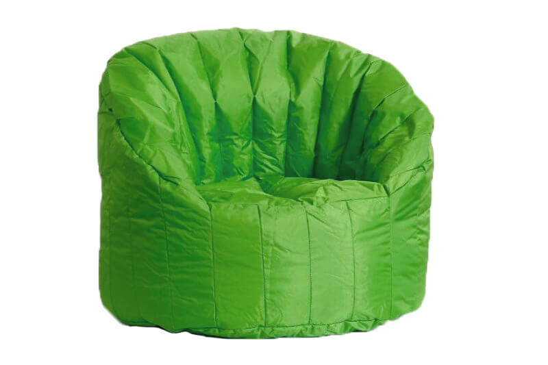 Poltrona Pouf Tortuga in Nylon Verde Avalli