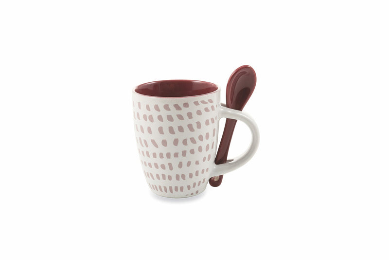 Set 6 Tazzine da Caffè Ø6x6,5 cm in Ceramica Villa d'Este Home Tivoli Aurora