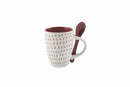 Set 24 Tazzine da Caffè Ø5,5x6,5 cm in Ceramica Villa d'Este Home Tivoli Aurora