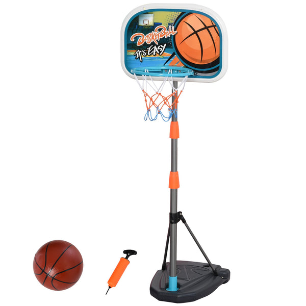 sconto Set Canestro per Bambini con Palla da Basket e Pompa Gonfiaggio