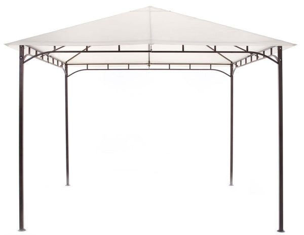Gazebo da Giardino 3x2 m in Ferro Rodi Ecrù acquista