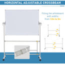 Lavagna Magnetica 139x51x177 cm in Alluminio  Bianco