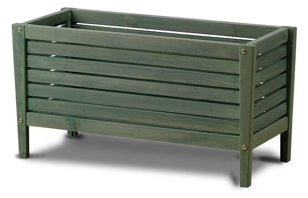 online Fioriera 78x31x40 cm in Legno di Conifera Taini Verde Marilic