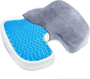 Cuscino Ortopedico 45x35x7,5 cm in Gel e Memory Foam