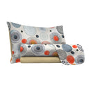 Set lenzuola stampa sopra Sotto e Federe Acquerello Varie Misure