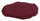 Cuscino Poly180 Bordeaux Seduta Tonda in Tessuto per Esterno