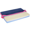 Materassino per Cani in Memory Foam 88x56x10 cm  Double Face Blu