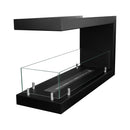 Camino a Bioetanolo da Incasso Trifacciale 90x30x50 cm Maratea 90 Nero 