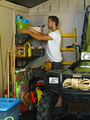 Casetta da Giardino Porta Attrezzi 178x195,5x208 cmin Resina Keter Factor 6x6 Beige