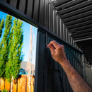 Casetta Box da Giardino per Attrezzi 204x354 cm in HDPE Venezia 3 Grigio