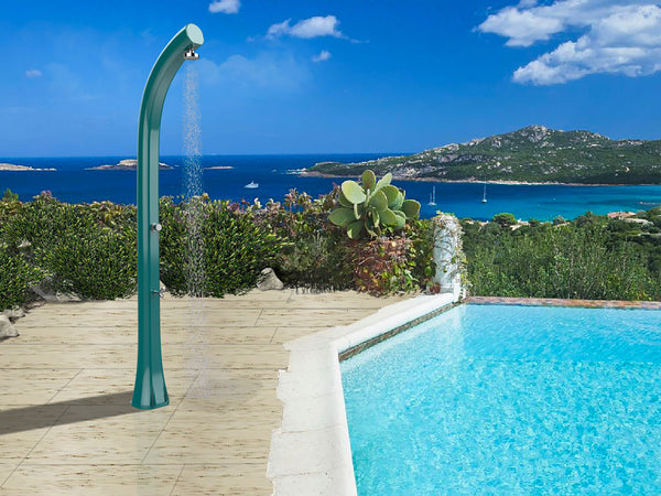 Doccia Solare da Giardino Miscelatore e Lavapiedi Arkema Jolly Plus Top Line Perla Bianca acquista