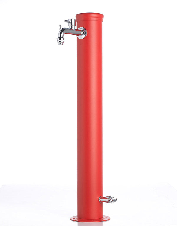 Fontana da Giardino con Doppio Rubinetto Belfer 42/ARR Rosso acquista