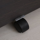 Cassettiera Portadocumenti da Ufficio 40x44x54,6 cm 2 Cassetti in Legno  Nera