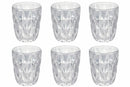 Set 6 Bicchieri Acqua in Vetro 260 ml Villa d'Este Home Tivoli Renaissance