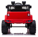 Macchina Elettrica per Bambini 12V Fuoristrada Kidfun Kansas Rossa