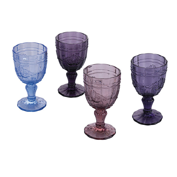 Set 4 Calici Syrah Provence in Vetro VdE Tivoli 1996 Viola acquista