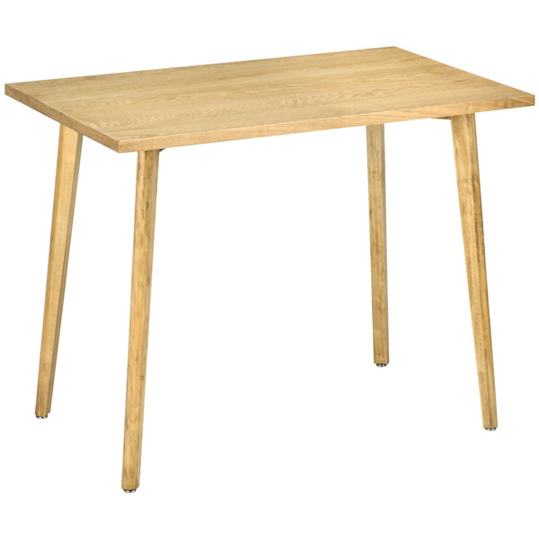 acquista Tavolo da Pranzo 98x60x76,5 cm in MDF Effetto Legno di Pino Naturale